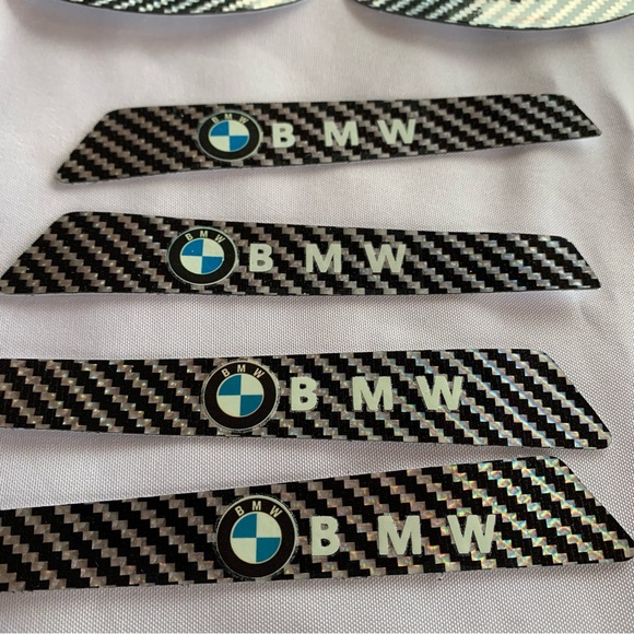 BMW luminous door set of 8 stickers - Picture 2 of 6
